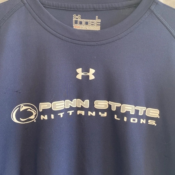 Under Armour Penn State loose Heat Gear - Picture 2 of 6